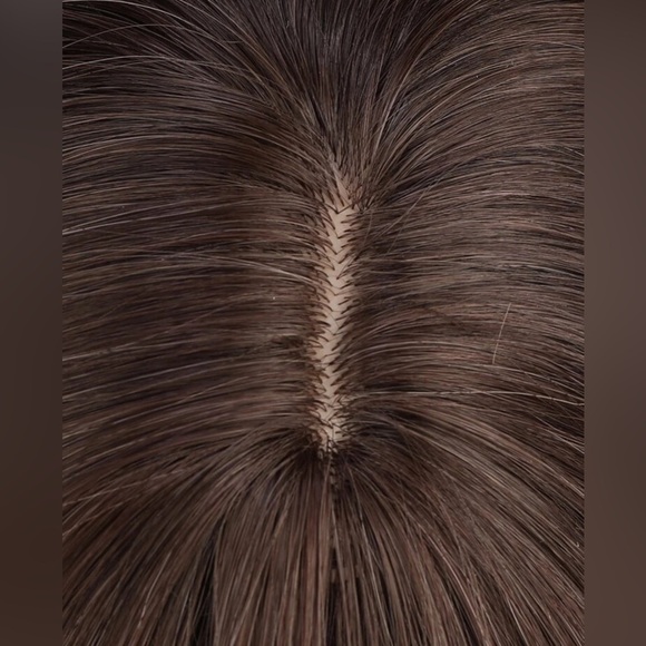 New Balayage Brown To Blonde Wavy Long Wig 24 Inch  Synthetic Hair High … - Picture 10 of 12